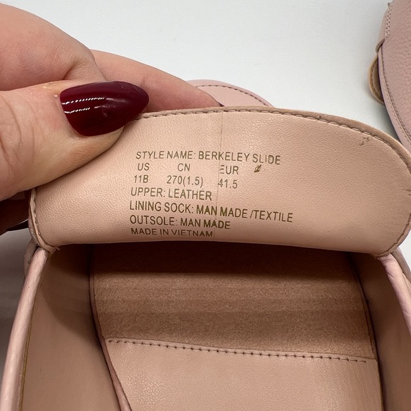 Kate Spade Berkeley Mule Slides in Rose Smoke - Picture 10 of 14